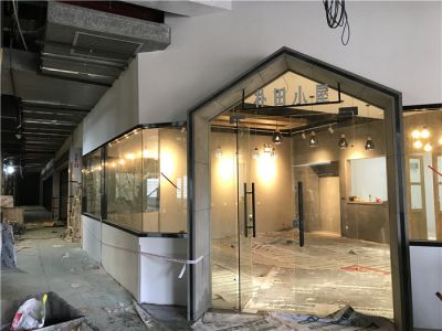 广州商铺装修-施工现场实景图